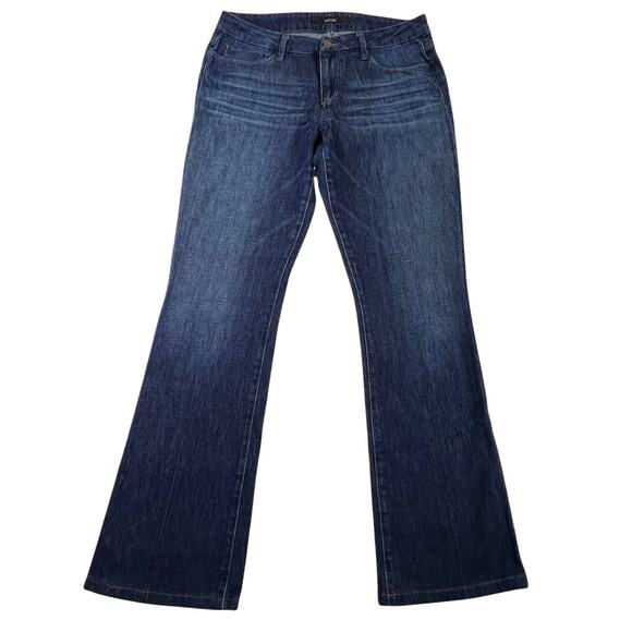 Joe's Jeans Dark Blue Wash Flare Boot Cut - Detailed Measurements Included - Picture 2 of 11
